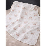 LSB Superhero Elephant Theme Soft Quilted Cotton Winter Wrapper with Hood for Newborn & Infants with Free storage Pouch