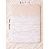 LSB Small Leaves Theme Soft Cotton Winter Wrapper with Hood for Newborn & Infants with Free storage Pouch