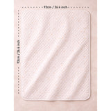 LSB Peach Soft Quilted Cotton Winter Wrapper with Hood for Newborn & Infants with Free storage Pouch