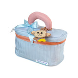 LSB 13 pcs Blue Monkey soft Satin pouch Newborn Hamper /Gift Box for Baby, 0-6 months