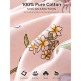 LSB 15 pcs Bunny Wings Floral Newborn Baby Girl Gift Box All Season Wear Hamper(0 - 6 months)