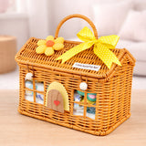 LSB 15 pcs Yellow Blessed Home cane basket Nuetral gender Newborn Hamper/Giftbox set for Newborn Baby Girl/Boy ,0-6 months