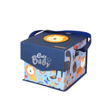 LSB 16pcs Blue King Lion Newborn Hamper/Gift Box for Baby Boy, 0-6 months