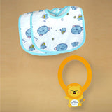 LSB 16pcs Blue King Lion Newborn Hamper/Gift Box for Baby Boy, 0-6 months