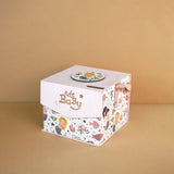 LSB 16pcs Pink Mermaid Newborn Hamper/Gift Box for Baby Girl, 0-6 months