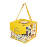 LSB 16 pcs Yellow King Lion Newborn Hamper/Gift Box for Baby Boy/Baby Girl, 0-6 months