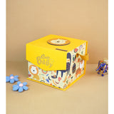 LSB 16 pcs Yellow King Lion Newborn Hamper/Gift Box for Baby Boy/Baby Girl, 0-6 months