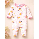 LSB 19 pcs, Pink Teddy Home cane basket themed Newborn Baby Girl, All Season wear,Gift Hamper set, 0-6 months