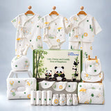 LSB 21 pcs Little Tree Newborn Baby Girl/ Boy Gift Box All Season Wear Hamper(0 - 6 months)
