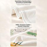 LSB 21 pcs White Safari Animals Newborn Baby Girl/ Boy Gift Box All Season Wear Hamper(0 - 6months)