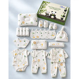 LSB 21 pcs Little Tree Newborn Baby Girl/ Boy Gift Box All Season Wear Hamper(0 - 6 months)