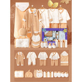 LSB Brown Maple Leaf Newborn Gift Box