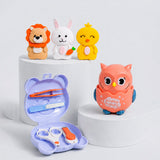 LSB 22 pcs, Pink Animals Newborn Baby Girl All Season wear,Gift Hamper set, 0-6 months