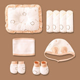 LSB 23pcs Envelope Bear Totebag Hamper for Newborn Baby Boy / Baby Girl, Giftset for Baby , All Season wear, 0-12 months