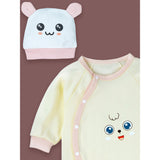 LSB 23pcs Pink White Googly Eyes, Newborn Baby Girl/ Boy Gift Box , all season wear Gift Hamper, (0 - 12 months)