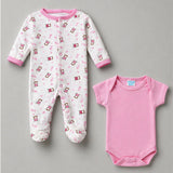 LSB 25 pcs, Twin Boy & Girl White cane basket themed Newborn Baby Boy, All Season wear,Gift Hamper set, 0-6 months