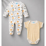 LSB 25 pcs, Twin Boys White cane basket themed Newborn Baby Boy, All Season wear,Gift Hamper set, 0-6 months