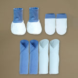 LSB 26pcs Blue Baby Horn, Newborn Baby Girl/ Boy Gift Box , all season wear Gift Hamper, (0 - 12 months)