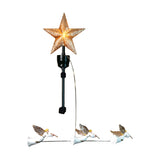 Three Angels rotating Christmas Tree animated Topper