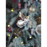 Three Angels rotating Christmas Tree animated Topper
