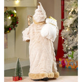 24 inches/2feet Gold King style Santa,Christmas Home and Table Decor