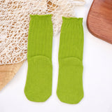 LSB Green 3D Dear & Stockings Christmas Themed Ankle Length Socks For Kids