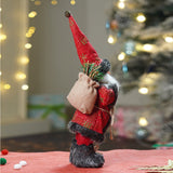 12 inches Red & Green dotted Santa, Christmas Home and Table Decor