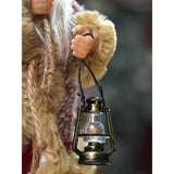 12 inches Red tweed Robe Santa, Christmas Home and Table Decor