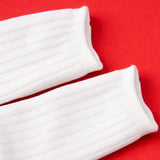 LSB White Santa & Sockings Christmas Themed Ankle Length Socks For Kids