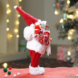 12 inches Winter Ready Santa, Christmas Home and Table Decor