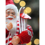 12 inches Winter Ready Santa, Christmas Home and Table Decor