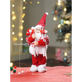 12 inches Winter Ready Santa, Christmas Home and Table Decor