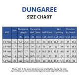LSB Ducky Denim Dungaree for Toddlers and Kids (No T-Shirt Included)