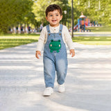 LSB Froggy Denim Dungaree for Toddlers and Kids (No T-Shirt Included)