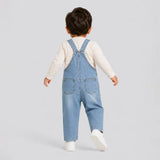 LSB Froggy Denim Dungaree for Toddlers and Kids (No T-Shirt Included)
