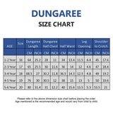 LSB Froggy Denim Dungaree for Toddlers and Kids (No T-Shirt Included)