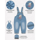 LSB Stripes Cappy Denim Dungaree for Toddlers and Kids (No T-Shirt Included)