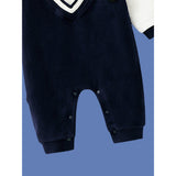 LSB 19 pcs Royal Blue Bow Teddy Birthday Gift Hamper set for Baby with travelling suitcase