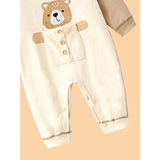 LSB 20 pcs Chubby Cream Teddy Face Birthday Gift Hamper set for Baby with travelling suitcase