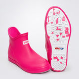 LSB Ms.Bubblegum Tyson, flexible Ankle length Rubber Rain Gumboots for toddlers & Kids