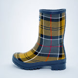 LSB Ms. Chestnut Square, Flexible Rubber Rain Gumboots for Adults
