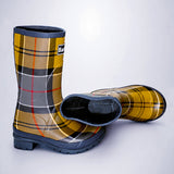 LSB Ms. Chestnut Square, Flexible Rubber Rain Gumboots for Adults