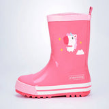 LSB Ms. Daisy Sparkle, flexible Rubber Rain Gumboots for Toddlers & Kids