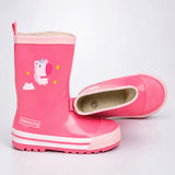 LSB Ms. Daisy Sparkle, flexible Rubber Rain Gumboots for Toddlers & Kids