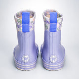 LSB Ms. Lavendar Taylor, flexible Rubber Rain Gumboots for Toddlers & Kids