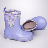 LSB Ms. Lavendar Taylor, flexible Rubber Rain Gumboots for Toddlers & Kids