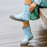 LSB Mr.Neptune Shell, flexible Rubber Rain Gumboots for Toddlers & Kids