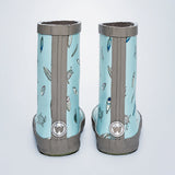 LSB Mr.Neptune Shell, flexible Rubber Rain Gumboots for Toddlers & Kids