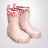 LSB Ms. Pinklily Taylor, flexible Rubber Rain Gumboots for Toddlers & Kids
