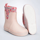 LSB Ms. Pinklily Taylor, flexible Rubber Rain Gumboots for Toddlers & Kids